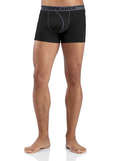 Icebreaker  ICEBREAKER M's Anatomica Boxers Merino - Black