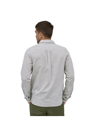 Patagonia  Patagonia Mens Long Sleeved Cayo Largo Shirt - Feather Grey