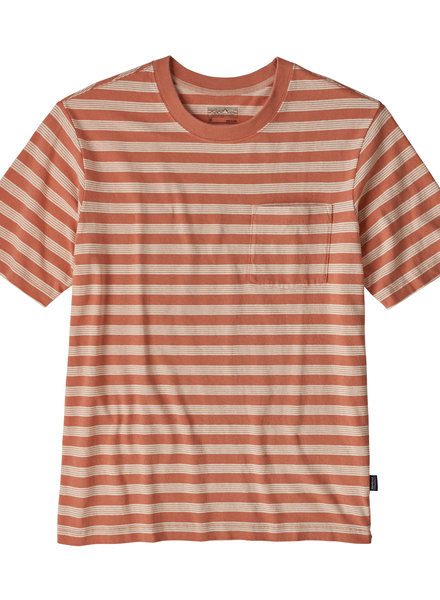 Patagonia  Patagonia Men's Organic Cotton Midweight Pocket Tee - Melon