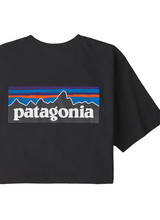 Patagonia  Patagonia Men's P-6 Logo Responsibili-Tee - Black