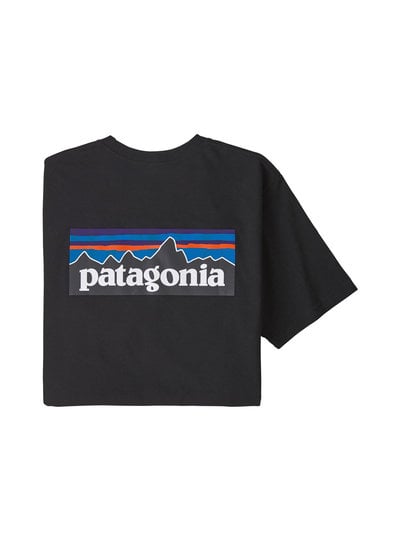 Patagonia  Patagonia Men's P-6 Logo Responsibili-Tee - Black