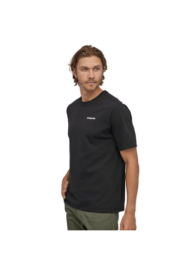 Patagonia  Patagonia Men's P-6 Logo Responsibili-Tee - Black