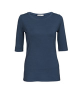 Palgero Palgero Liv Merino 3/4 Longsleeve Damen - Blau Meliert