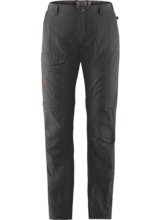 Fjällräven  FJÄLLRÄVEN Mens Travellers MT Zip Off Trouser - Dark Grey