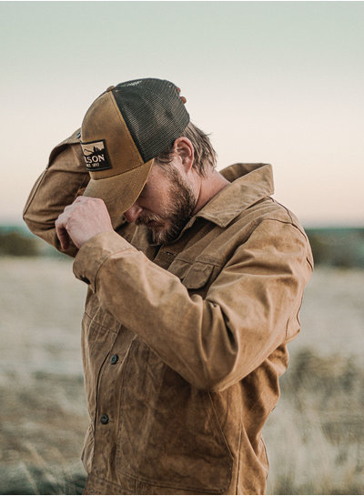 FILSON  Filson Logger Mesh Cap - Dark Tan