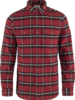 Fjällräven  FJÄLLRÄVEN Mens Övik Heavy Flannel Shirt -  Red