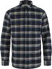 Fjällräven  FJÄLLRÄVEN Mens Övik Heavy Flannel Shirt -  Dark Navy