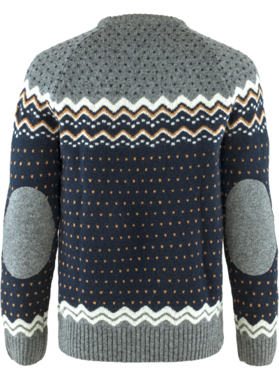 Fjällräven  FJÄLLRÄVEN Mens Övik Knit Sweater - Dark Navy