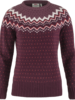 Fjällräven  FJÄLLRÄVEN Womens Övik Knit Sweater - Dark Garnet