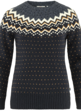 Fjällräven  FJÄLLRÄVEN Womens Övik Knit Sweater - Dark Navy