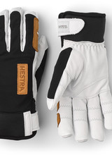 Hestra  HESTRA Ergo Grip Active Woolterry Finger Unisex - Black White