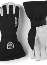Hestra  HESTRA M's Army Leather Heli Ski 5-Finger - Black