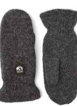 Hestra  HESTRA Basic Wool Mitt - Charcoal