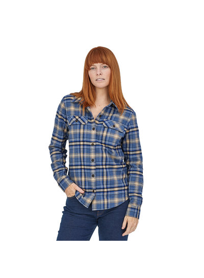 Patagonia  Patagonia Womens Fjord Flannel Shirt - Dolomite Blue