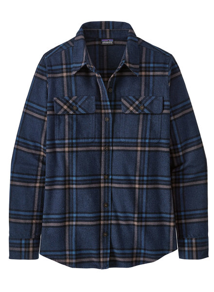 Patagonia  Patagonia Womens Fjord Flannel Shirt - New Navy