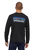 Patagonia  Patagonia L/S Men's P-6 Logo Responsibili-Tee - Black