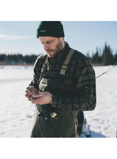 FILSON  FILSON  Vintage Flannel Work Shirt - Red Black