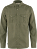 Fjällräven  FJÄLLRÄVEN Mens Övik Travel LS Shirt -  Green