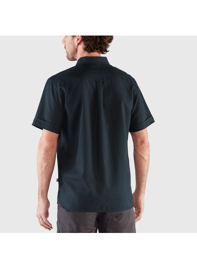 Fjällräven  FJÄLLRÄVEN Mens Övik Travel SS Shirt -  Sand Stone