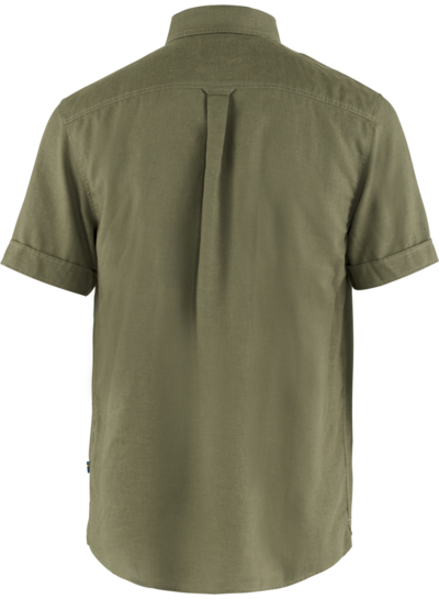 Fjällräven  FJÄLLRÄVEN Mens Övik Travel SS Shirt -  Green