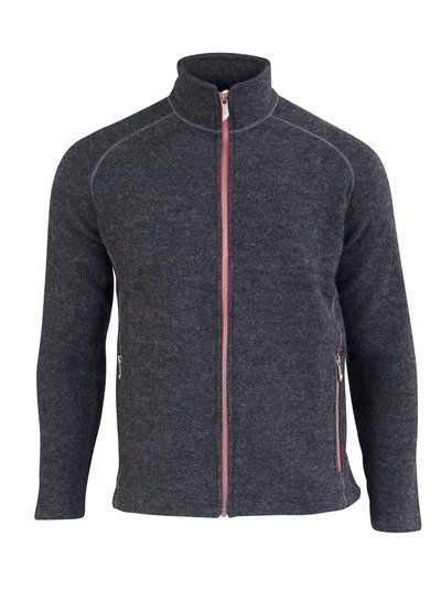 Ivanhoe Ivanhoe of Sweden Danny Full Zip - Graphite Marl