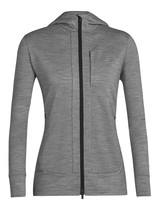 Icebreaker  ICEBREAKER Damen Quantum III Zip Hood - Metro
