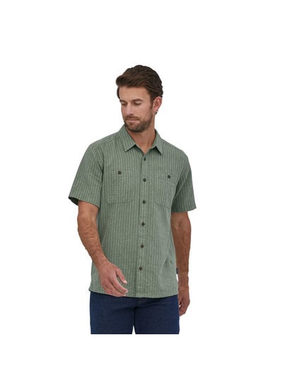 Patagonia  Patagonia Mens Back Step Shirt - Sedge Green