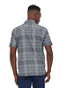 Patagonia  Patagonia Mens Back Step Shirt - Plaid Stone blue