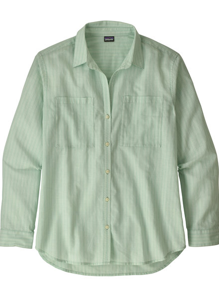 Patagonia  Patagonia Womens Lightweight A/C Buttondown Shirt - Green