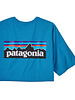 Patagonia  Patagonia Men's P-6 Logo Responsibili-Tee - Anacapa Blue