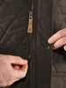 Fjällräven  FJÄLLRÄVEN Mens Övik Wool Padded Jacket - Dark Olive