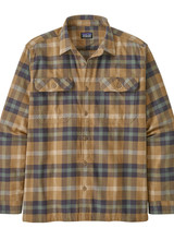 Patagonia  Patagonia Mens Organic Cotton MW Fjord Flannel Shirt - Mojave Khaki