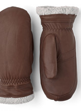 Hestra  HESTRA Sundborn Leder Fausthandschuh - Chocolate