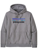 Patagonia  Patagonia Men's P-6 Logo Uprisal Hoody - Gravel Heather