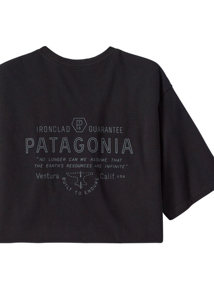 Patagonia  Patagonia Men's Forge Mark Responsibili-Tee - Black