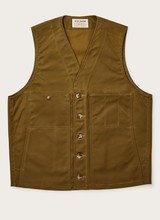 FILSON  FILSON Oil Tin Cloth Vest - Tan