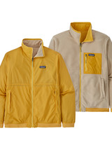 Patagonia  Patagonia Mens Reversible Shelled Microdini Jacket - Yellow