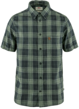 Fjällräven  FJÄLLRÄVEN Mens Övik Travel SS Shirt -  Dark Navy