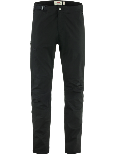 Fjällräven  FJÄLLRÄVEN Mens Abisko Hike Trouser - Black