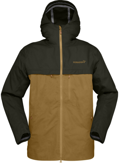 Norrona Norrona Mens Svalbard Cotton Jacket - Rosin Camelflage