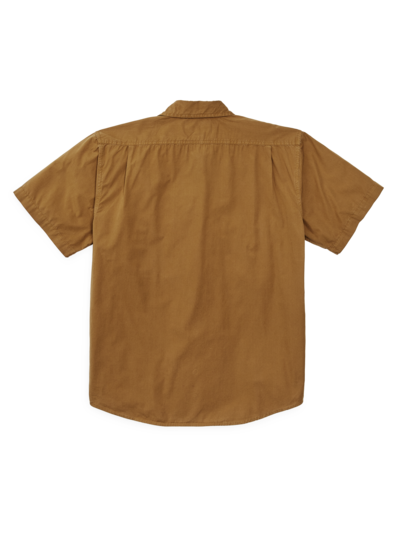 FILSON  FILSON Washed SS Feather Cloth Shirt - Gold Ochre