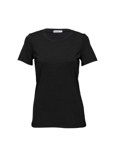 Palgero Palgero Birta Merino Shirt Damen - Anthrazit Meliert