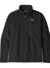 Patagonia  Patagonia Mens Better Sweater Fleece 1/4 Zipp - Black