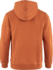 Fjällräven  FJÄLLRÄVEN Mens Logo Hoodie - Terracotta Brown