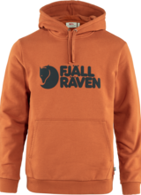 Fjällräven  FJÄLLRÄVEN Mens Logo Hoodie - Terracotta Brown