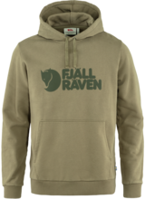 Fjällräven  FJÄLLRÄVEN Mens Logo Hoodie - Light Olive
