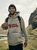 Fjällräven  FJÄLLRÄVEN Mens Logo Hoodie - Dark Navy