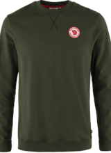 Fjällräven  FJÄLLRÄVEN Mens 1960 Logo Badge Sweater - Deep Forest