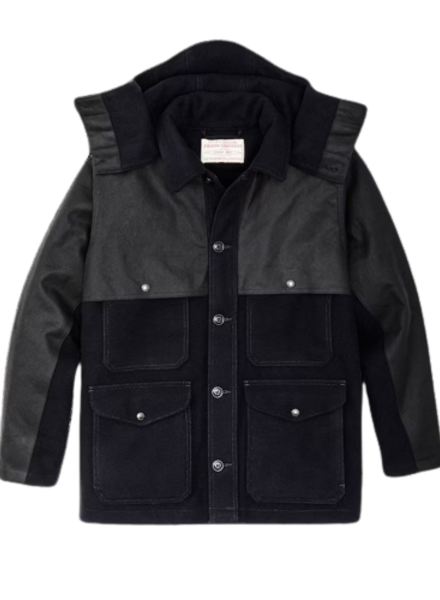 FILSON  FILSON Mackinaw Double Coat - Dark Navy