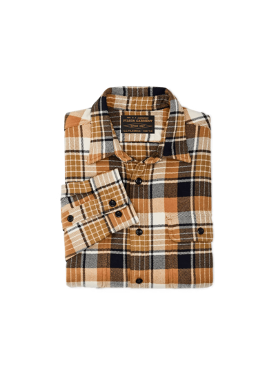 FILSON  FILSON  Vintage Flannel Work Shirt - Navy Cumin